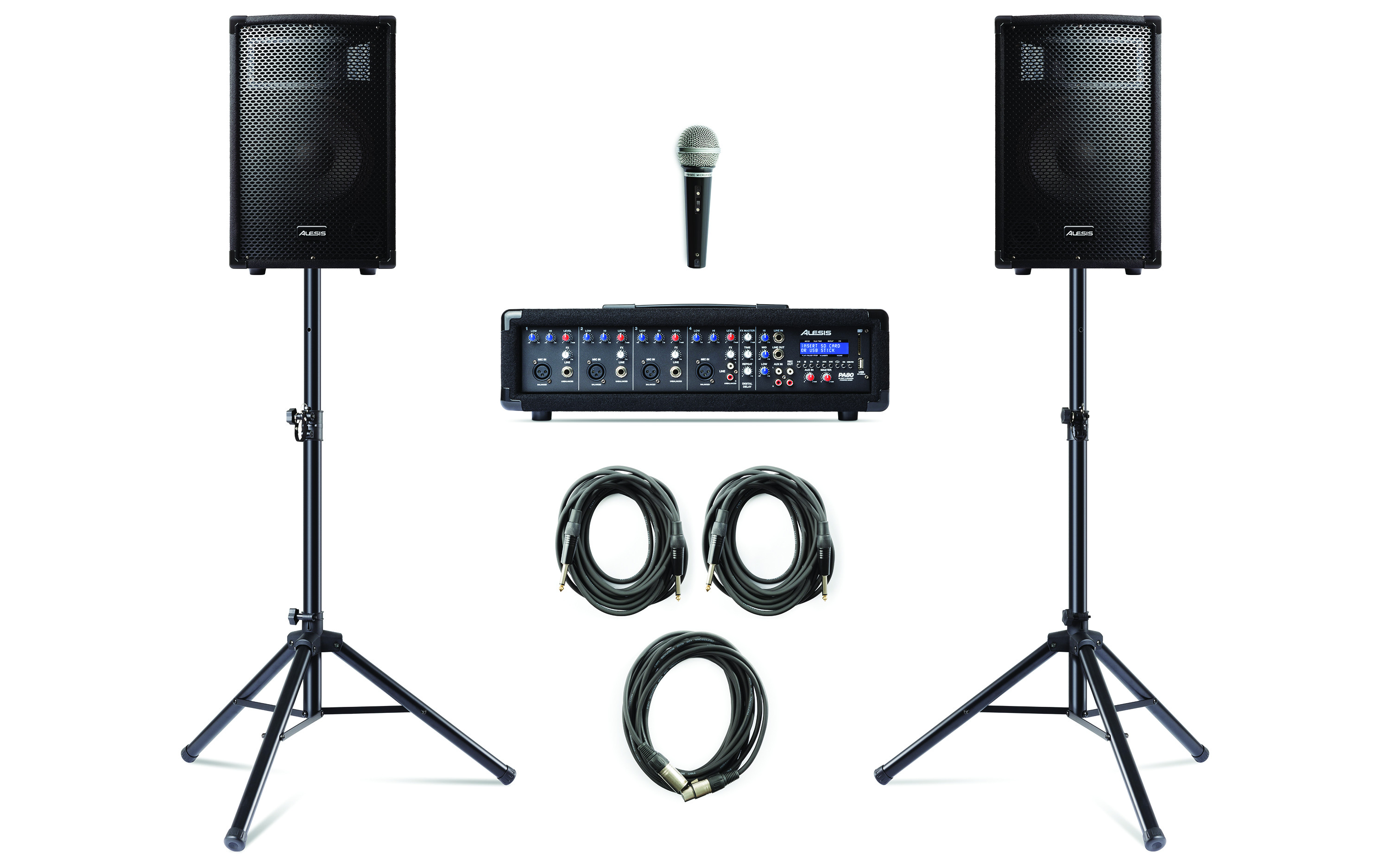 Hlavní obrázek Sety reproboxů ALESIS PA SYSTEM IN A BOX SET