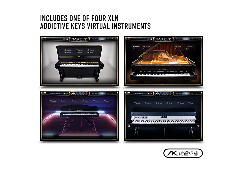 Galerijní obrázek č.15 Velkomembránové kondenzátorové mikrofony FOCUSRITE Scarlett 2i2 Studio 2nd Gen