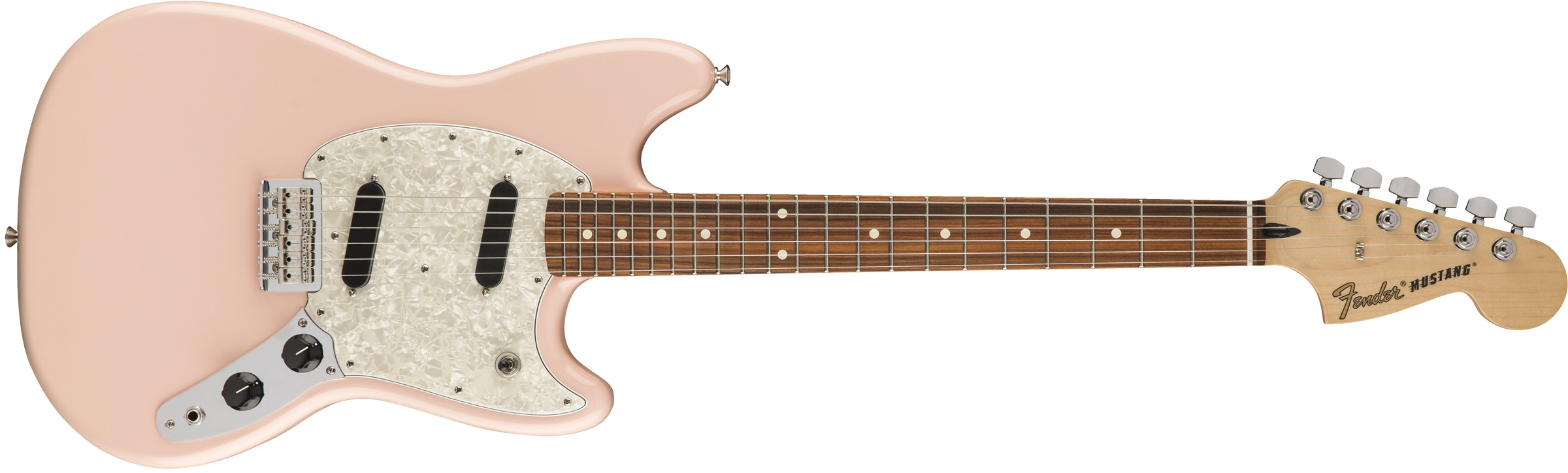 Hlavní obrázek ST - modely FENDER Mustang Shell Pink Pau Ferro