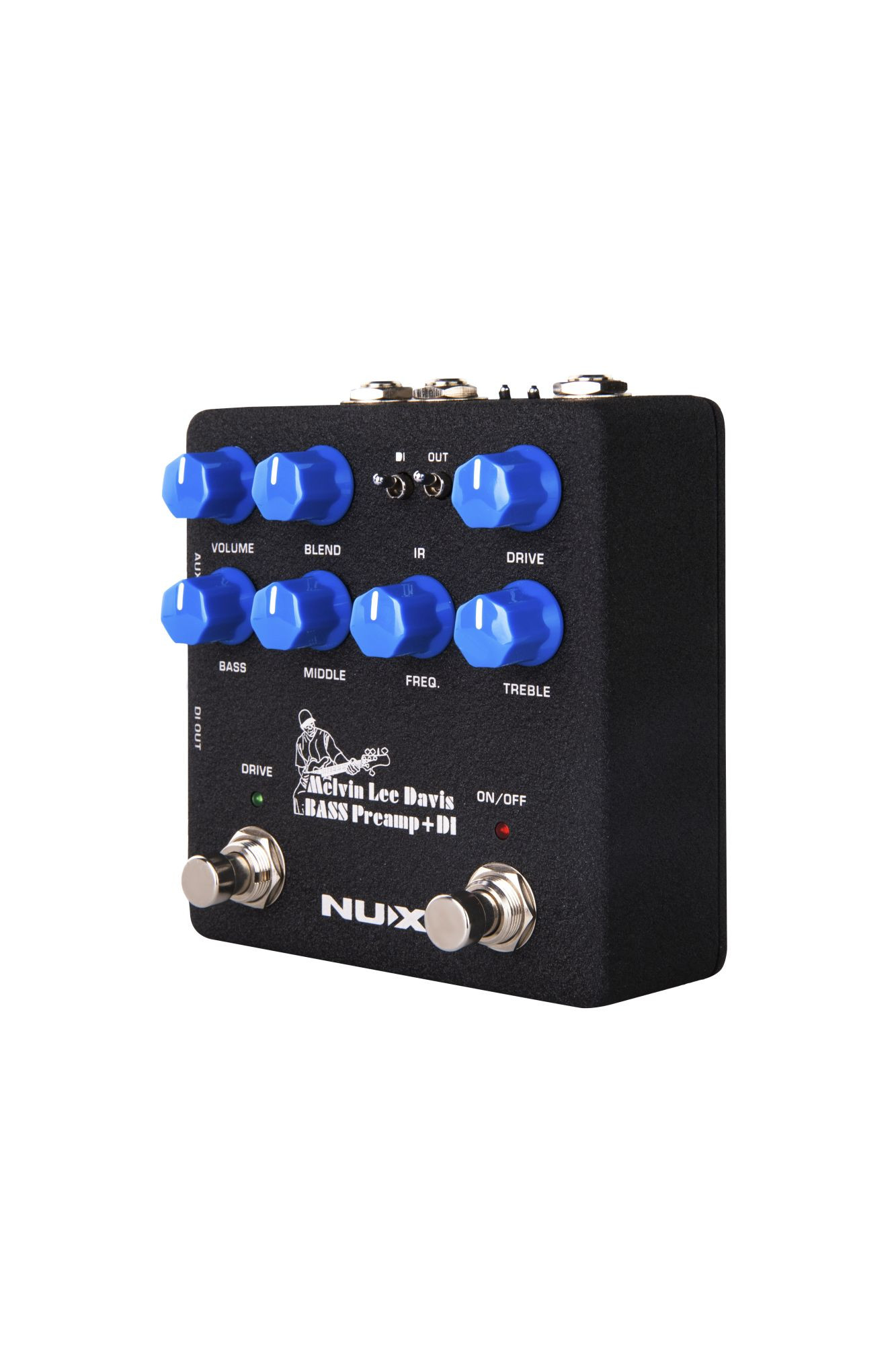 Galerijní obrázek č.6 Pedálové baskytarové efekty NUX NBP-5 MLD Bass Preamp + DI