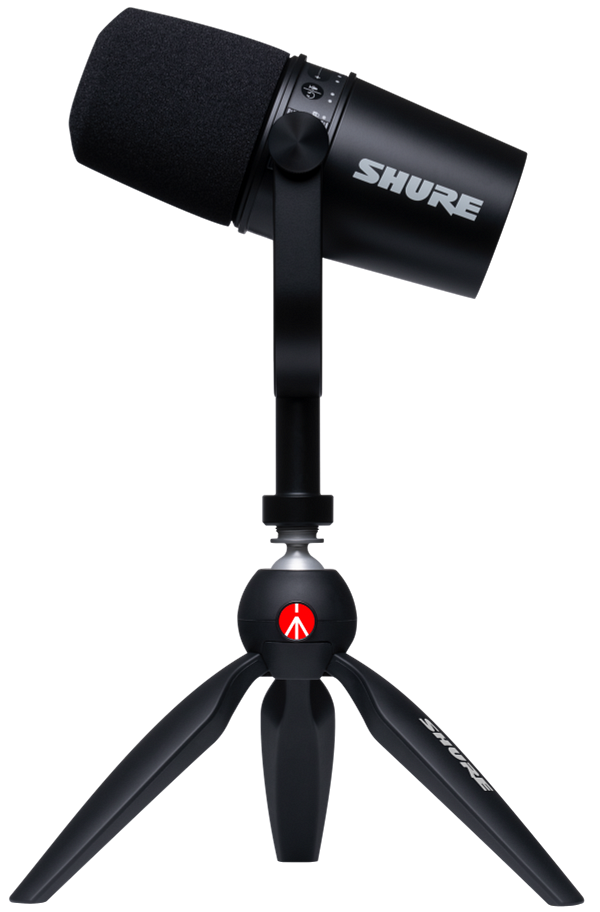 Galerijní obrázek č.1 Mikrofony pro rozhlasové vysílání SHURE MV7 Podcast Kit