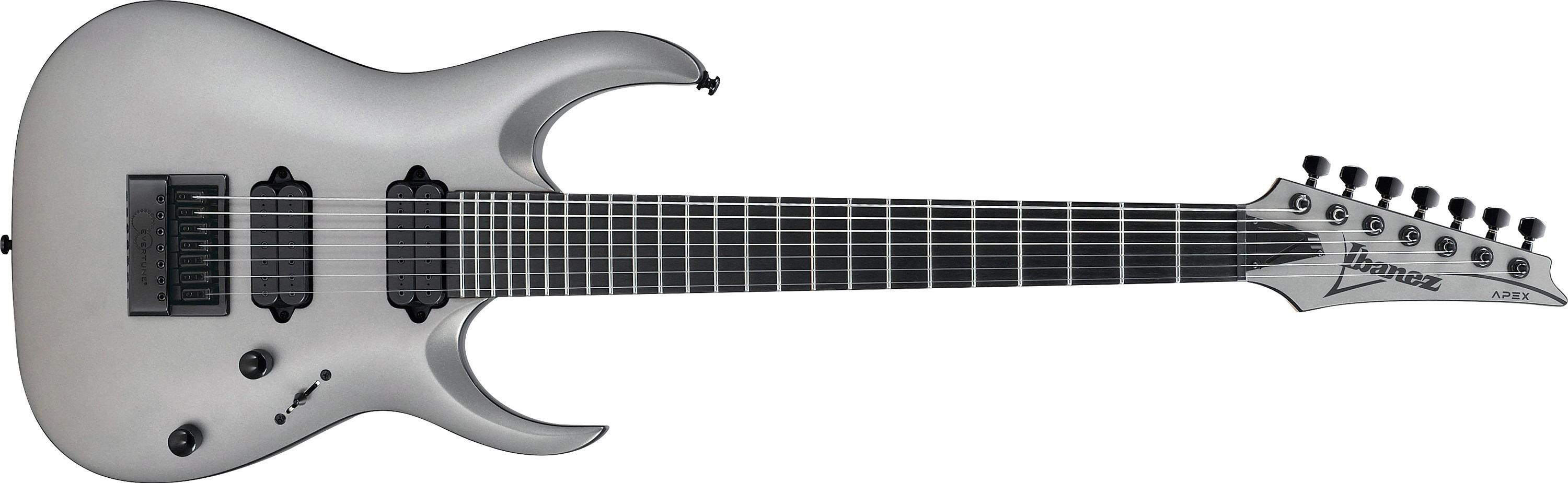 Hlavní obrázek 7strunné IBANEZ APEX30 Metallic Gray Matte