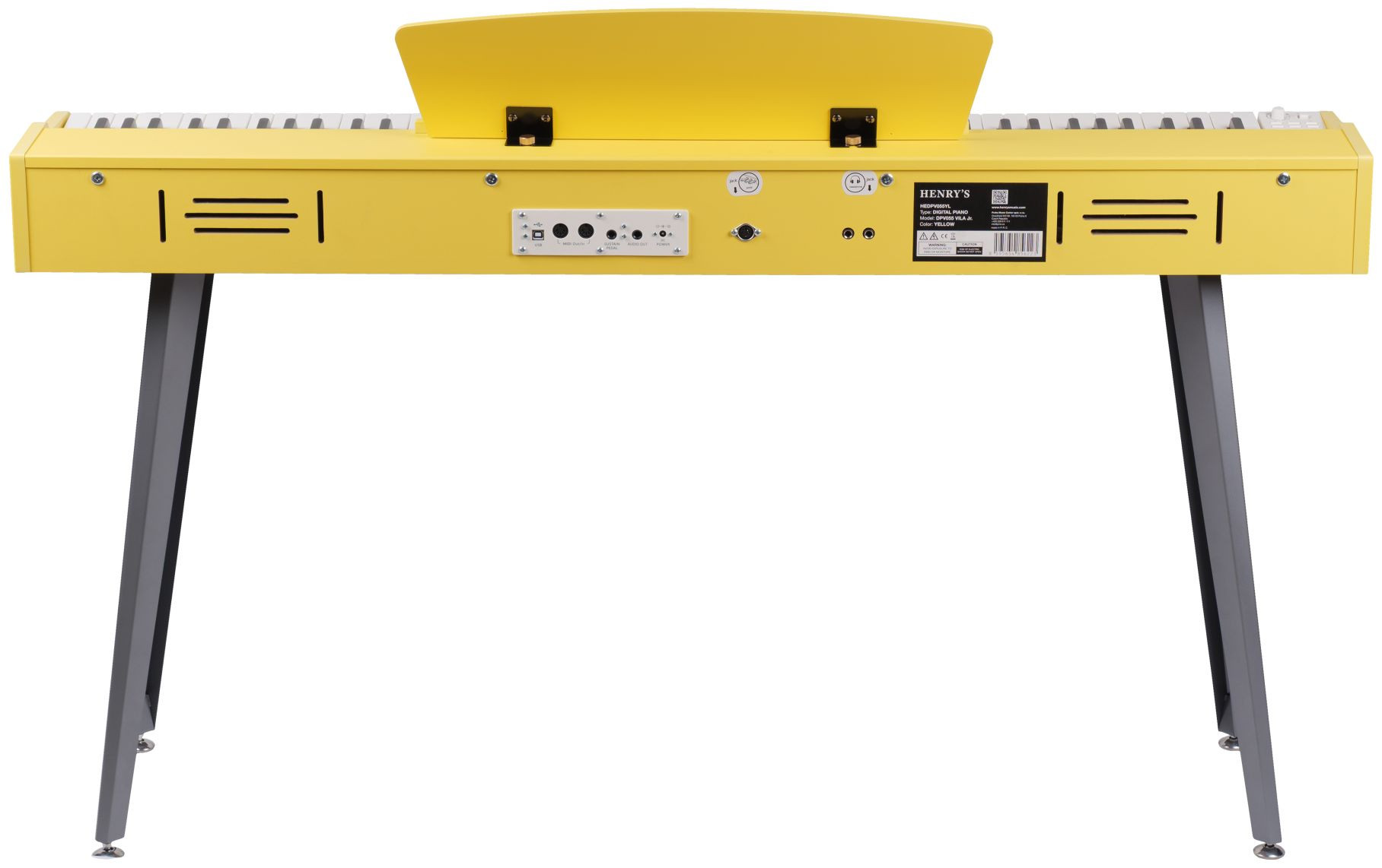 Galerijní obrázek č.2 Klávesy HENRY’S Jr. Vila DPV055 - Yellow