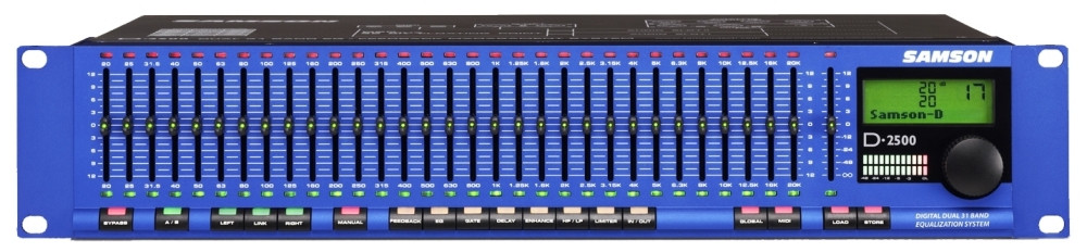 Galerijní obrázek č.1 Ekvalizéry SAMSON D2500