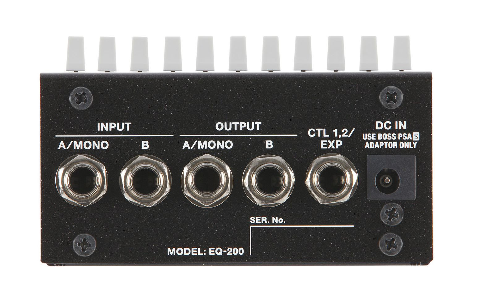 Galerijní obrázek č.1 EQ, kompresor, sustainer BOSS EQ-200 Graphic equaliser