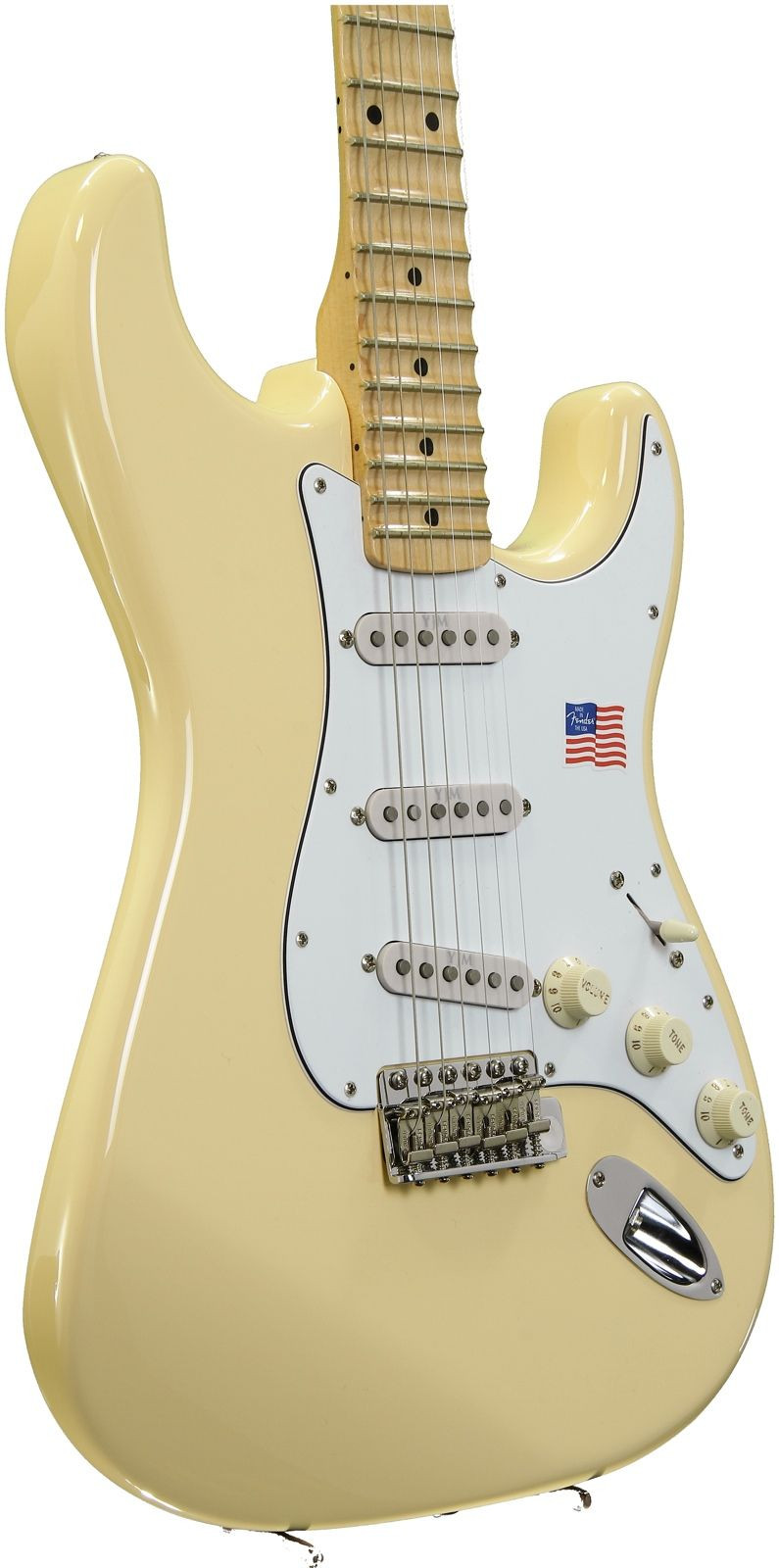 Galerijní obrázek č.2 ST - modely FENDER Yngwie Malmsteen Stratocaster®, Scalloped Maple Fingerboard - Vintage White