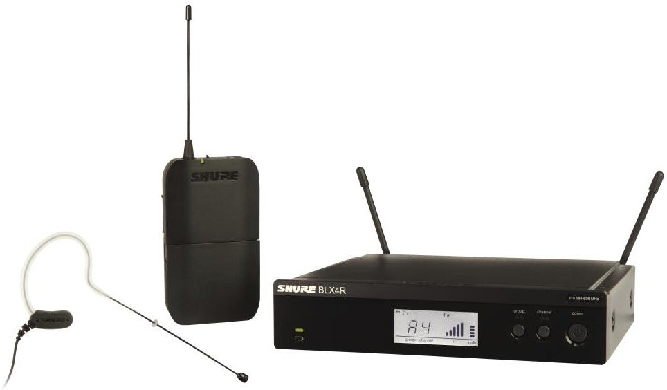 Hlavní obrázek S hlavovým mikrofonem SHURE BLX14RE/MX53 H8E 518 - 542 MHz