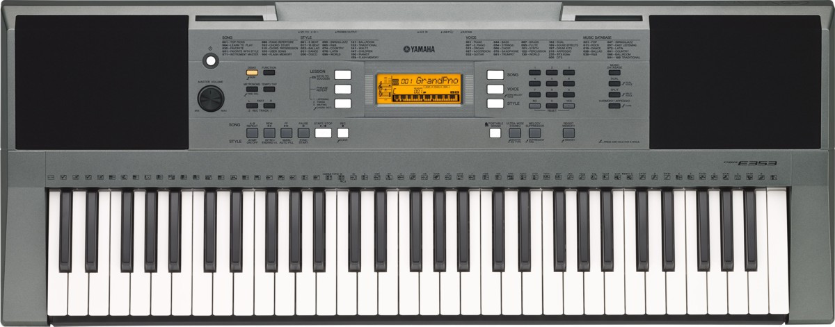 Hlavní obrázek Keyboardy s dynamikou YAMAHA PSR-E353