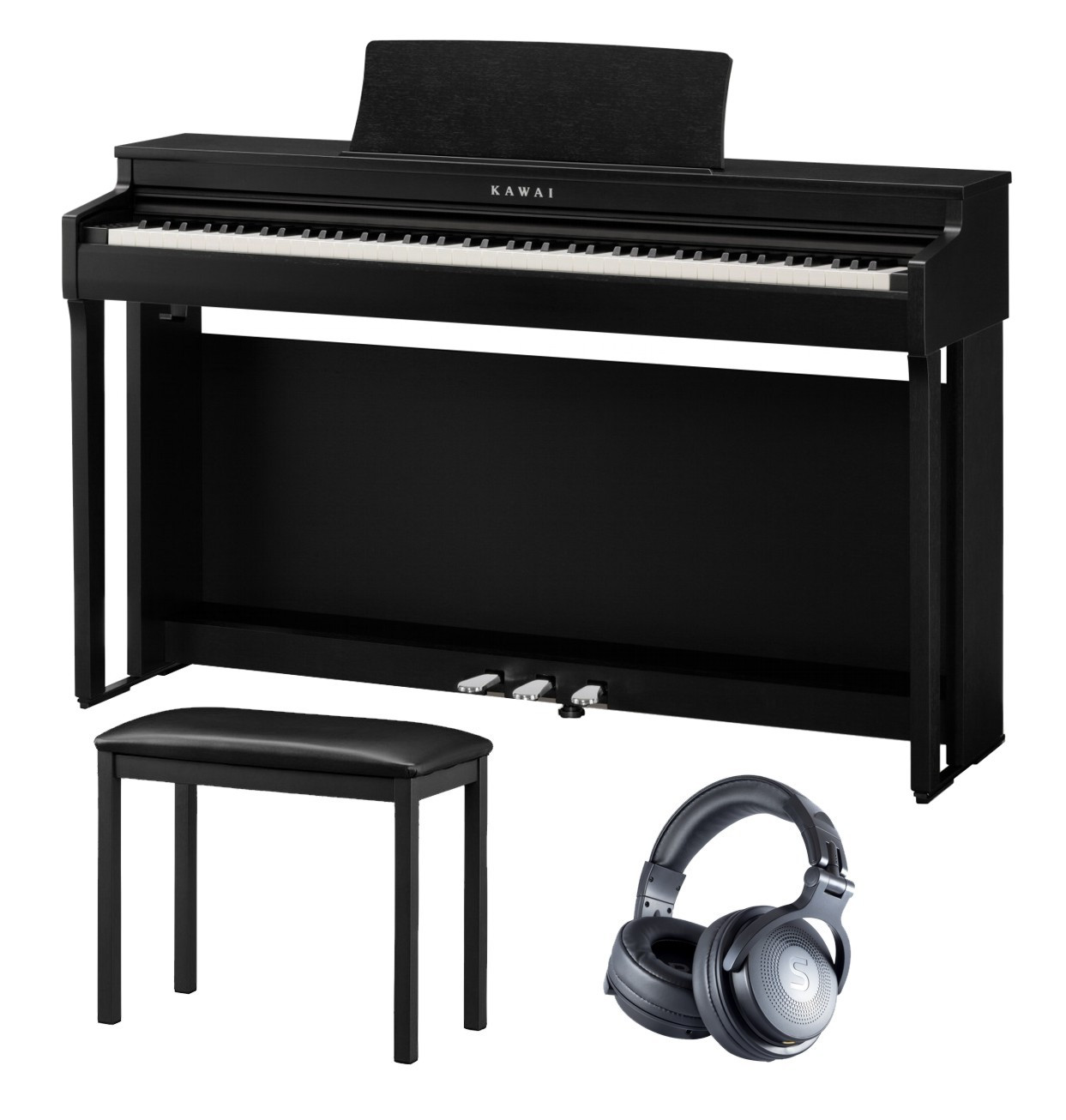 Hlavní obrázek Klávesy KAWAI CN201B Set - Premium Satin Black