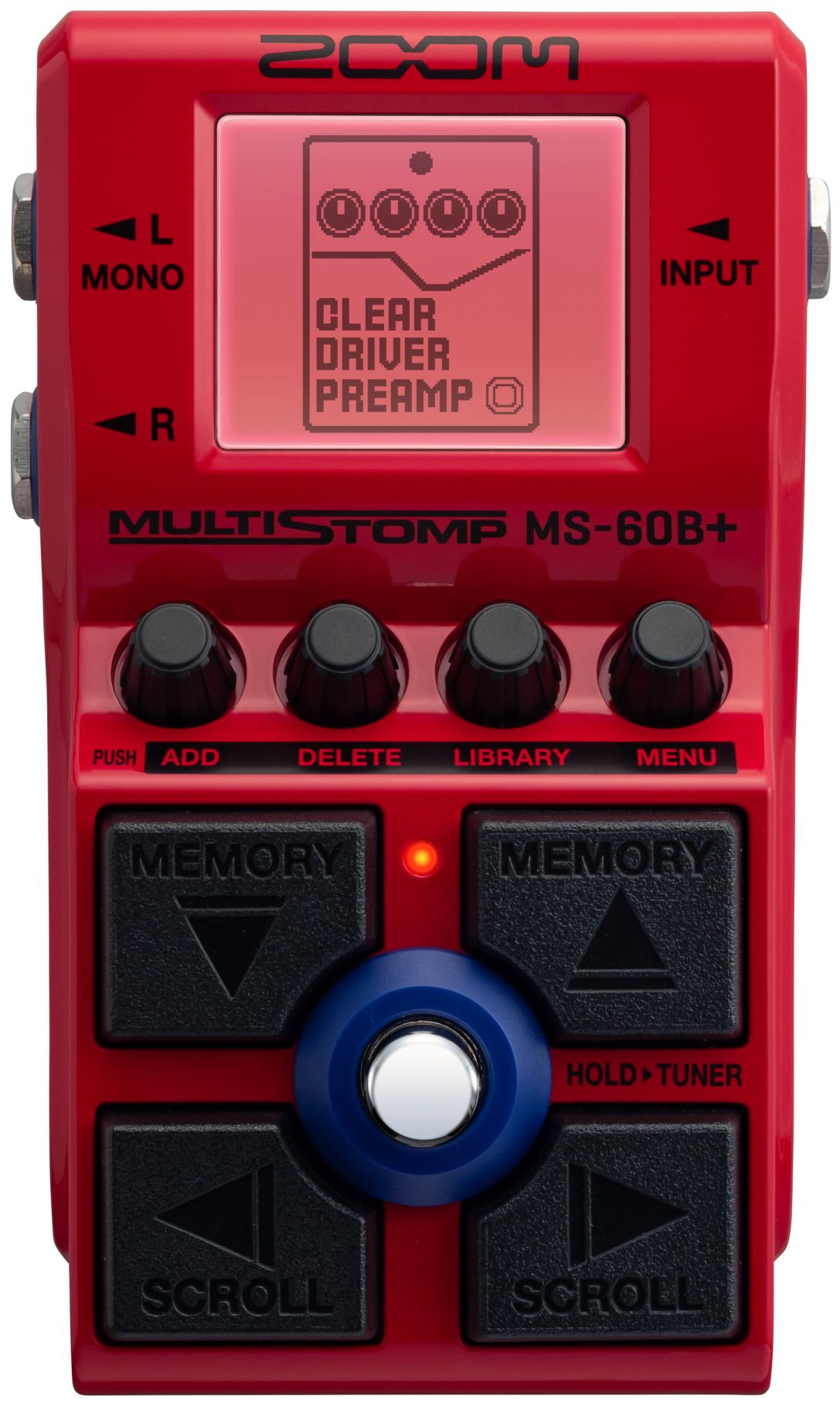 Hlavní obrázek Multiefekty, procesory ZOOM MS-60B+