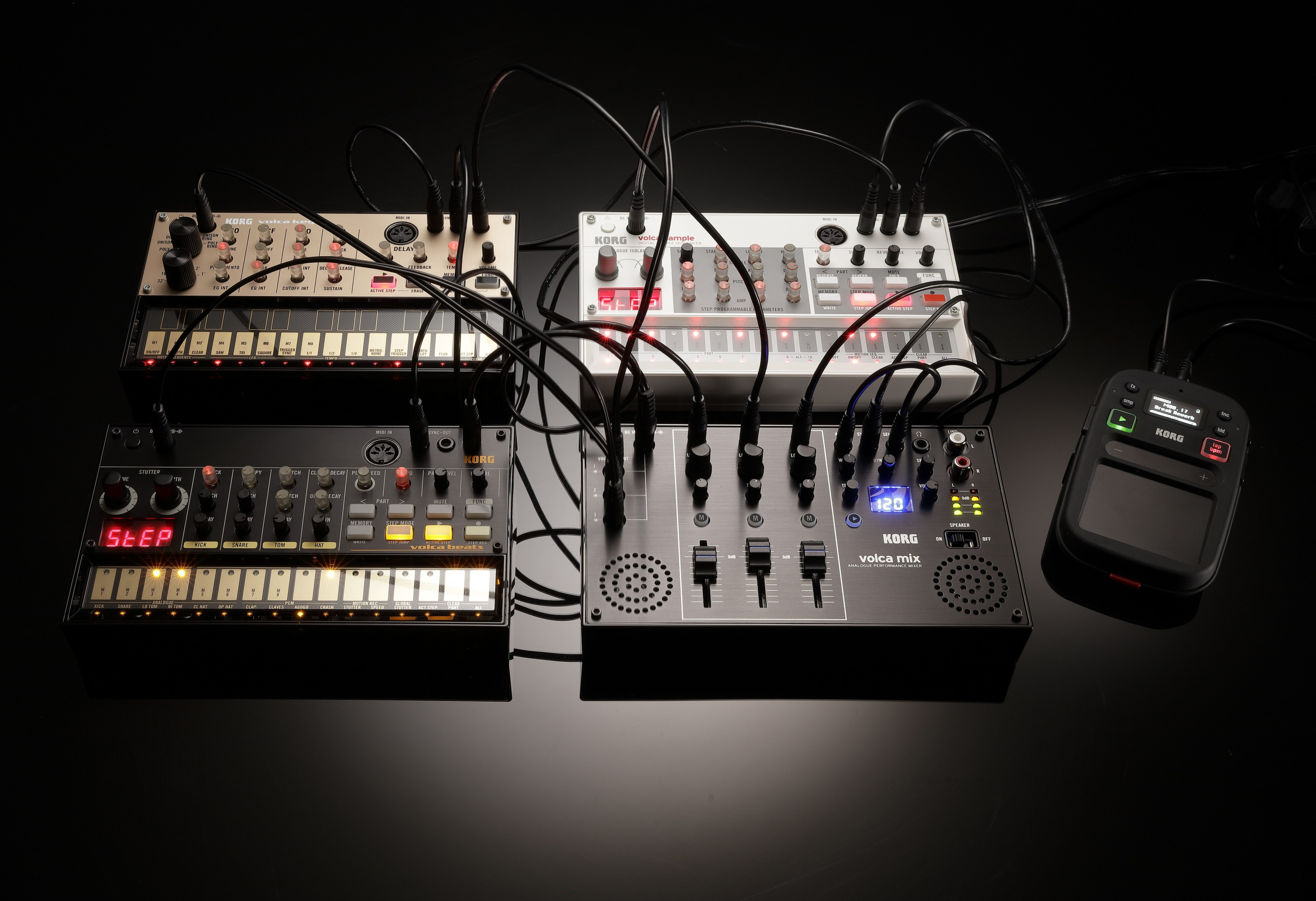 Galerijní obrázek č.4 Syntezátory, varhany, virtuální nástroje KORG Volca Mix