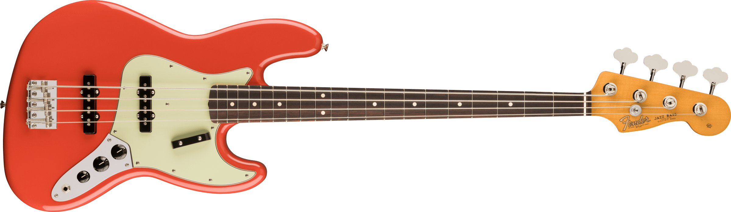 Hlavní obrázek JB modely FENDER Vintera II `60s Jazz Bass - Fiesta Red