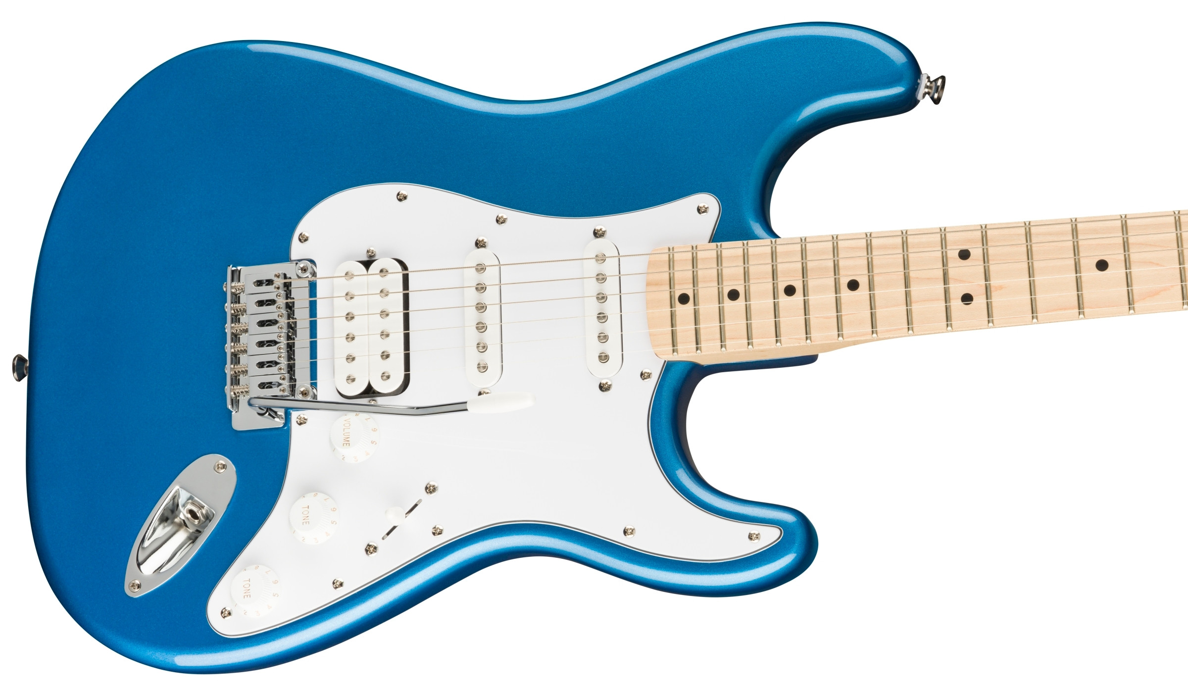 Galerijní obrázek č.5 Elektrické sety FENDER SQUIER Affinity Series Stratocaster HSS Pack - Lake Placid Blue