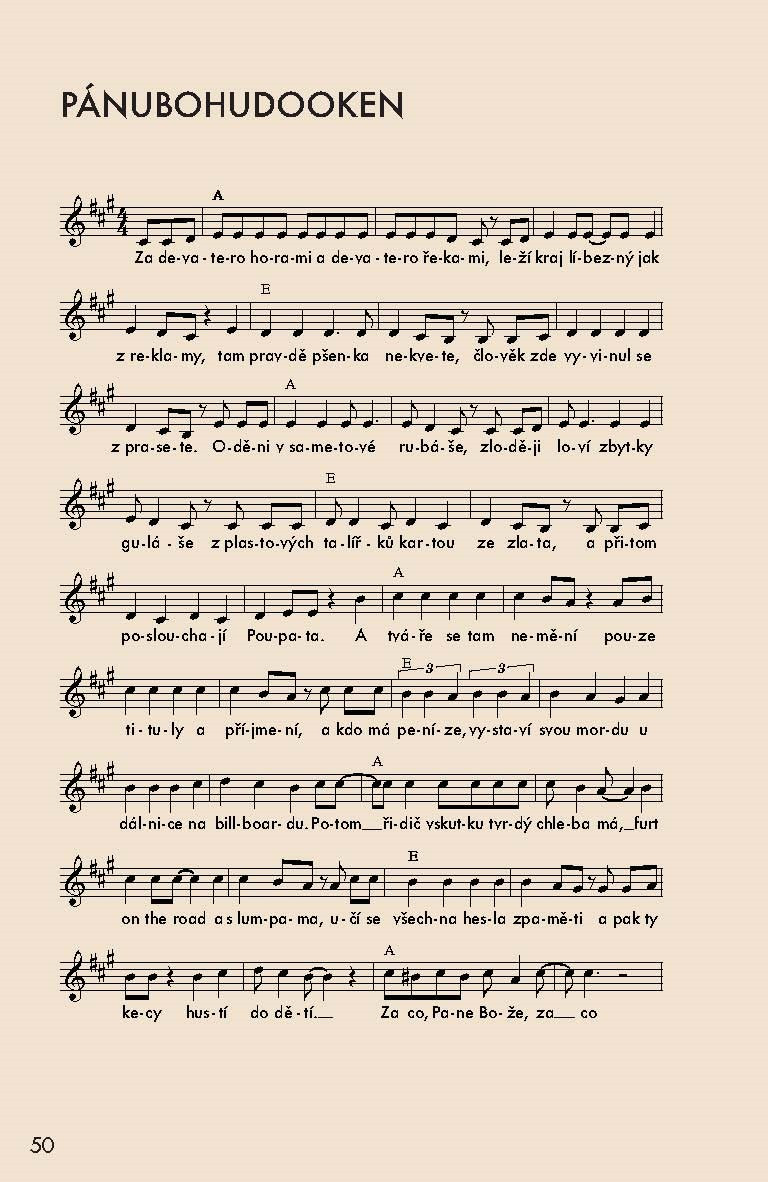 Galerijní obrázek č.2 Zpěvníky a učebnice PUBLIKACE Já, písničkáŘ II. - Tomáš Klus