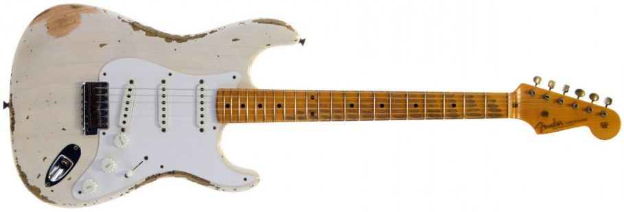 Hlavní obrázek ST - modely FENDER CUSTOM SHOP 1954' Limited Heavy Relic Stratocaster, Maple Fingerboard - Vintage Blonde