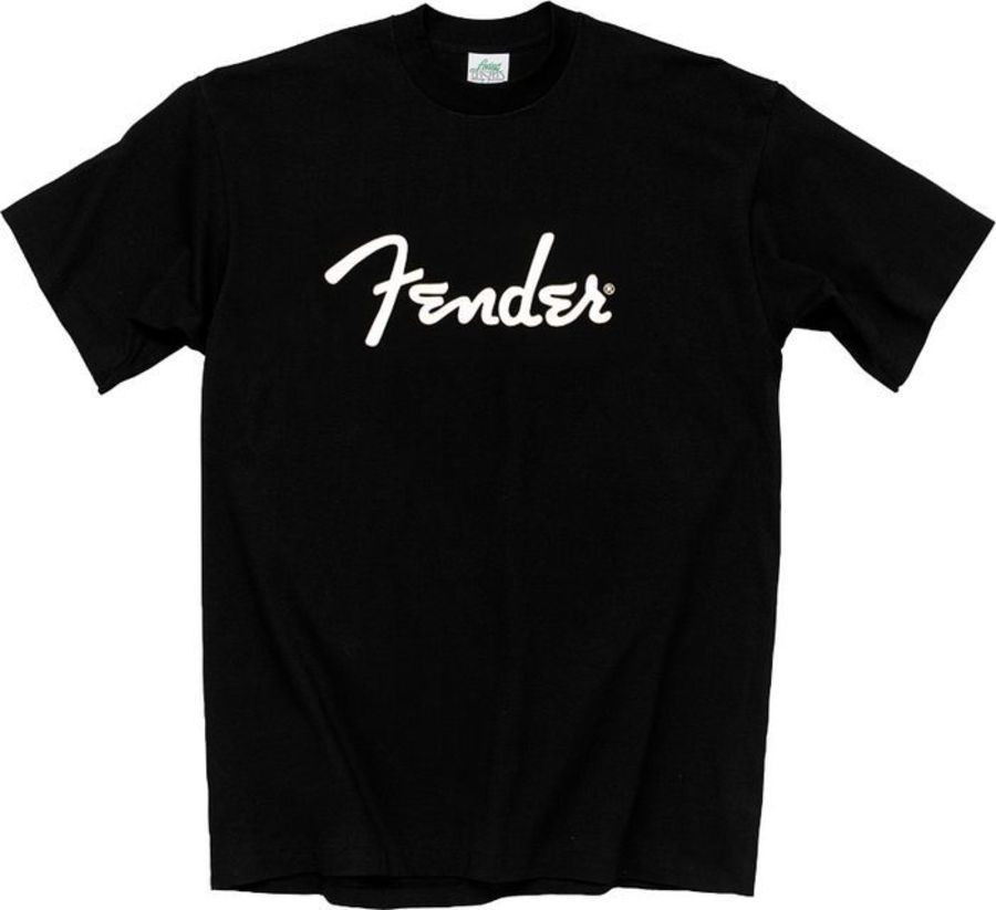 Hlavní obrázek  FENDER Tričko - Spaghetti Logo Black - M