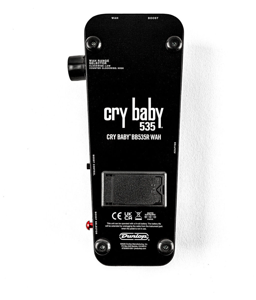 Galerijní obrázek č.5 Wah-wah DUNLOP BB535R CRY BABY 535Q MULTI-WAH REISSUE