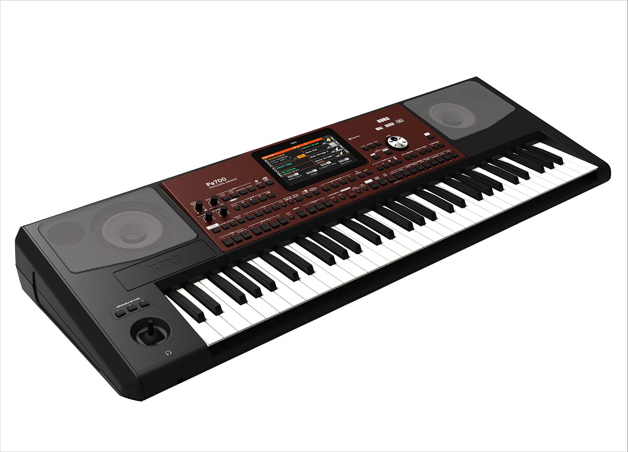 Galerijní obrázek č.3 Keyboardy s dynamikou KORG Pa700
