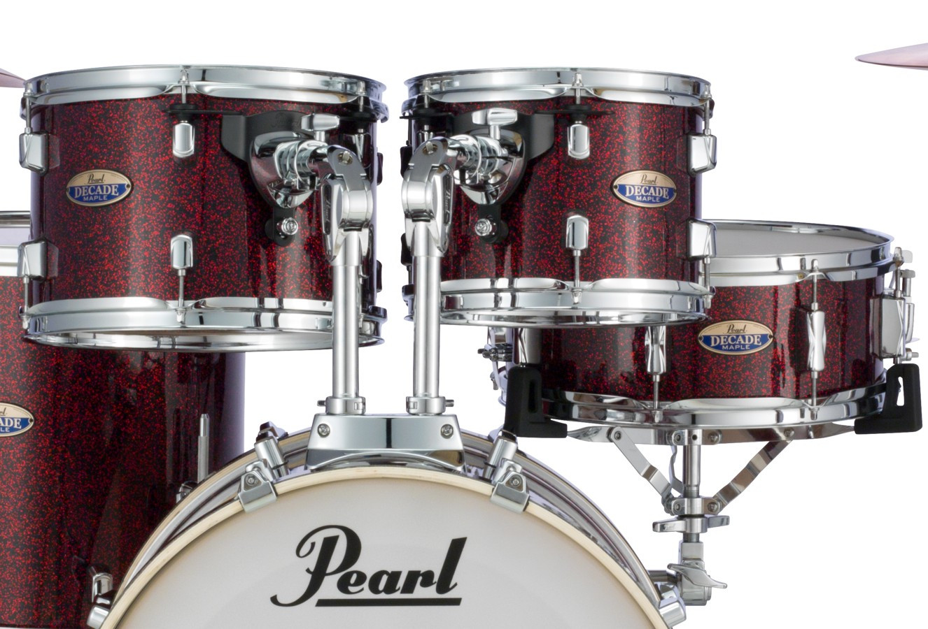 Galerijní obrázek č.1 20“; 10“, 12“; 14“ PEARL DMPR905/C713 Decade Maple Delmar Finish - Crimson Galaxy Flake