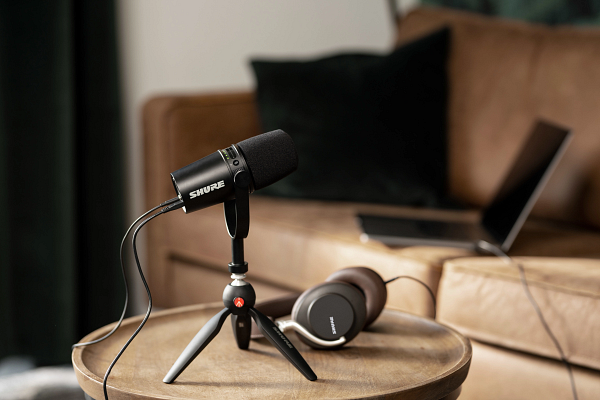 Galerijní obrázek č.9 Mikrofony pro rozhlasové vysílání SHURE MV7 Podcast Kit