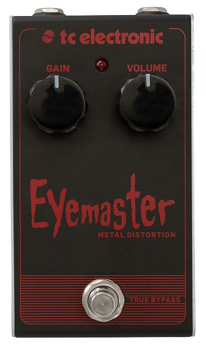 Hlavní obrázek Overdrive, distortion, fuzz, boost TC ELECTRONIC Eyemaster Metal Distortion