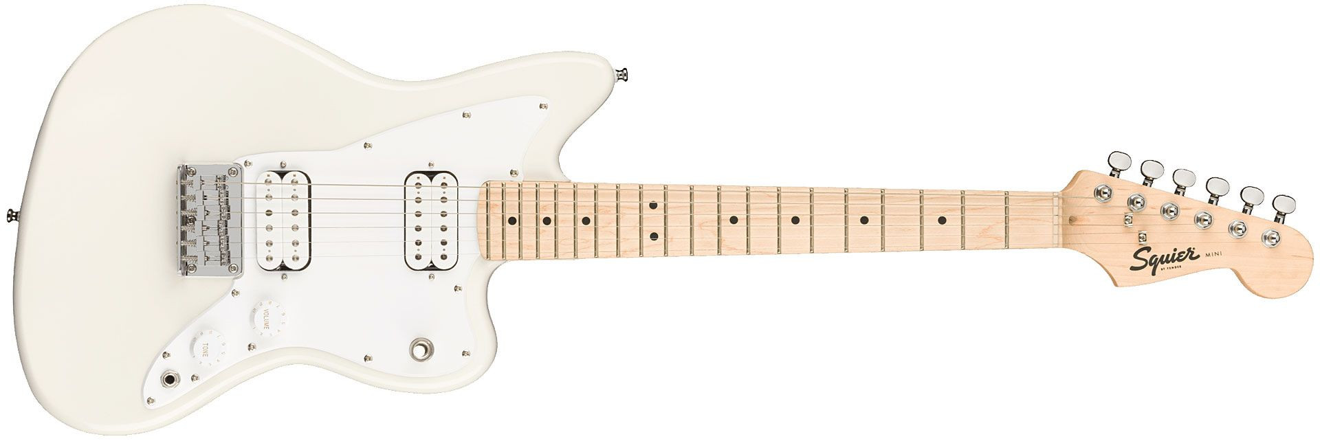 Hlavní obrázek Dětské FENDER SQUIER Mini Jazzmaster HH Olympic White Maple
