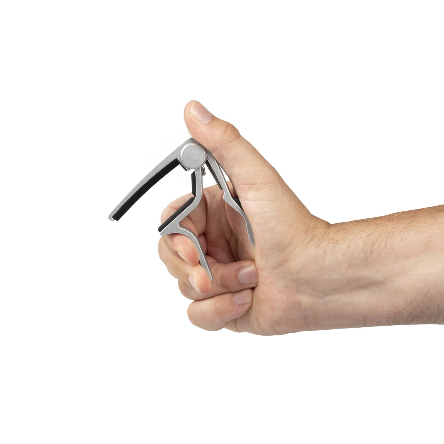 Galerijní obrázek č.1 Kapodastry pro akustické a elektrické kytary HENRY’S Mighty HCP10 - Silver