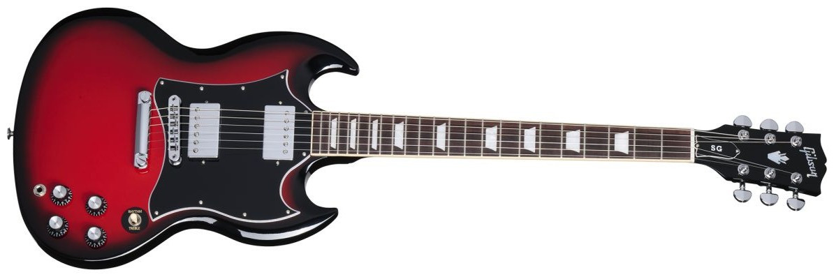 Hlavní obrázek SG GIBSON SG Standard Red - Cardinal Red Burst
