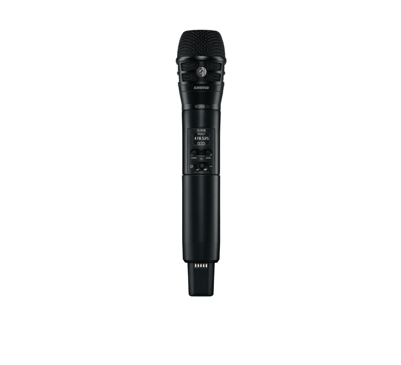 Galerijní obrázek č.3 S ručním mikrofonem SHURE SLXD24E/K8B-K59