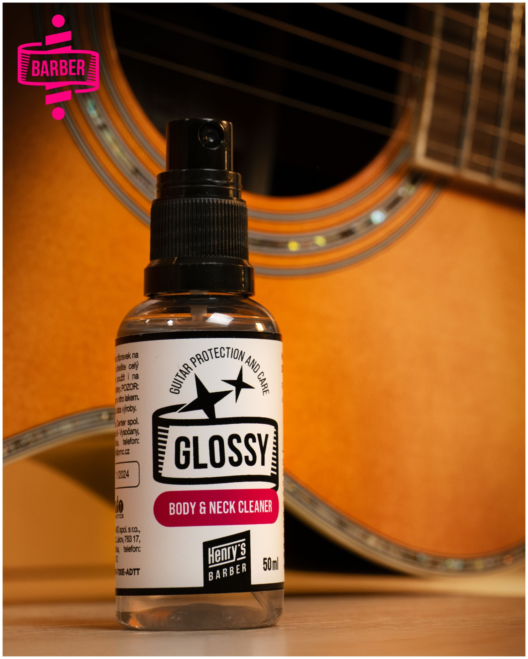 Galerijní obrázek č.4 Kytarová kosmetika HENRY’S Barber Cosmetics 2915B Glossy