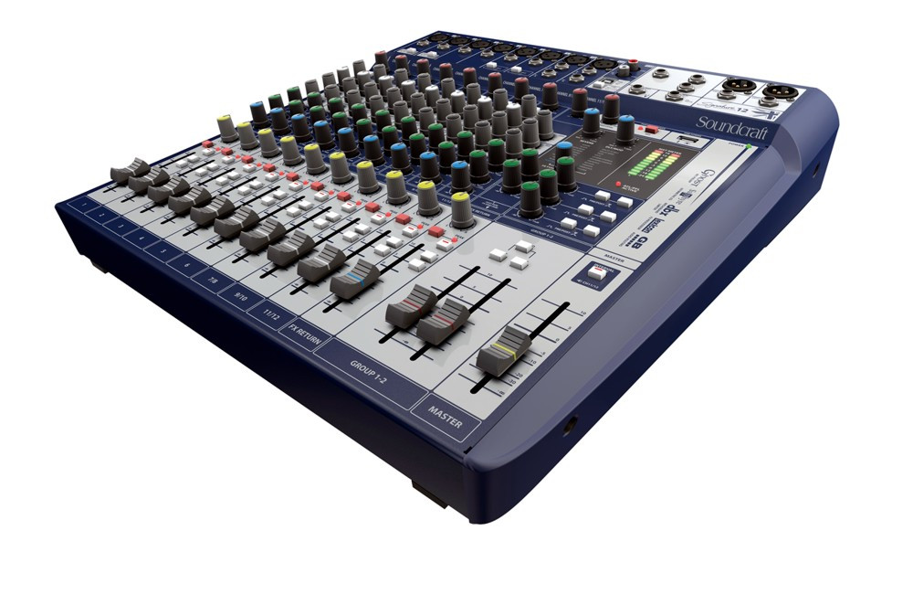 Galerijní obrázek č.1 Mixážní pulty s efektem SOUNDCRAFT Signature 12 B-Stock