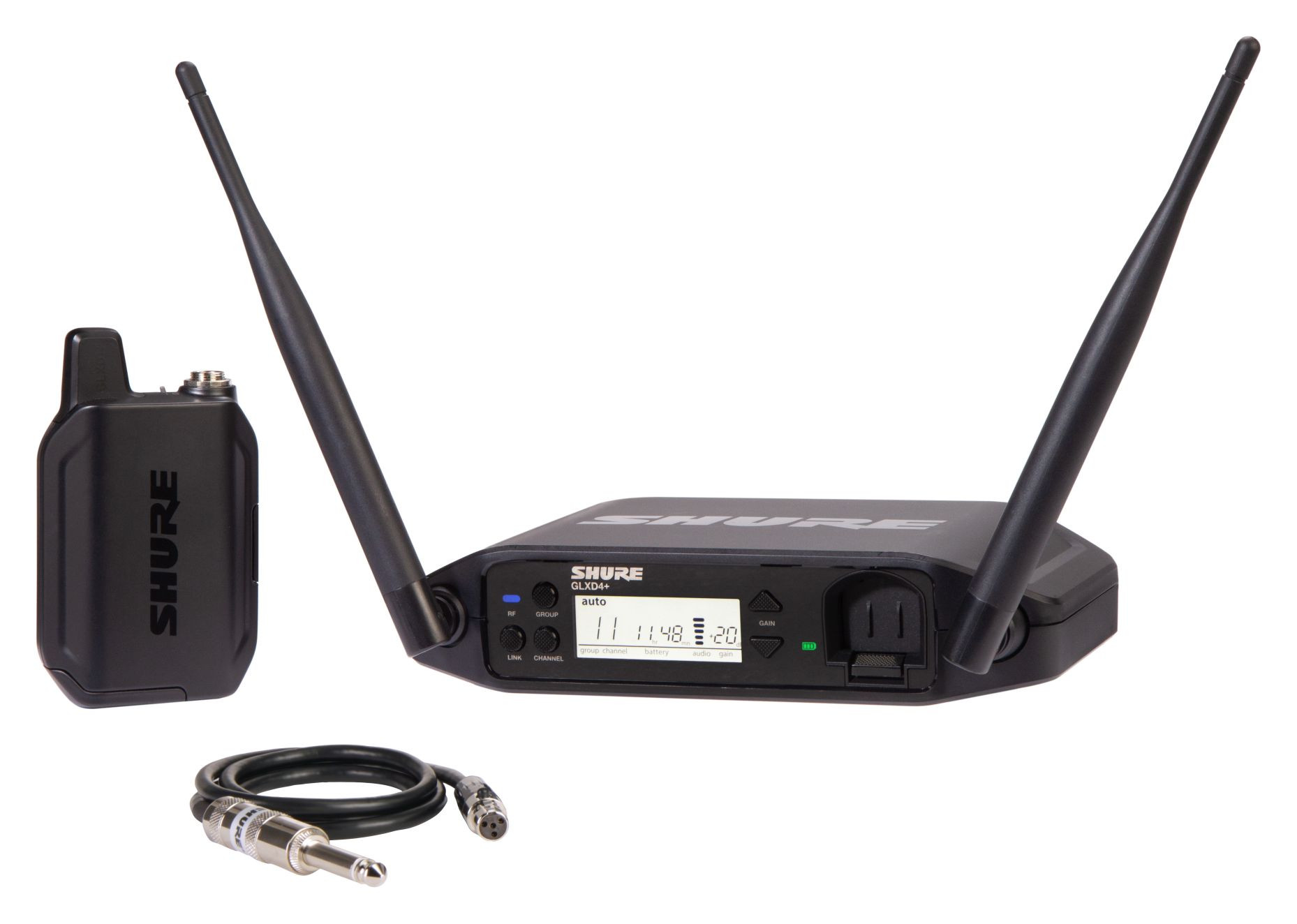 Hlavní obrázek Bezdrátové nástrojové systémy pro kytary a baskytary SHURE GLXD14+