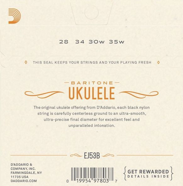 Galerijní obrázek č.1 Barytonové D'ADDARIO EJ53B