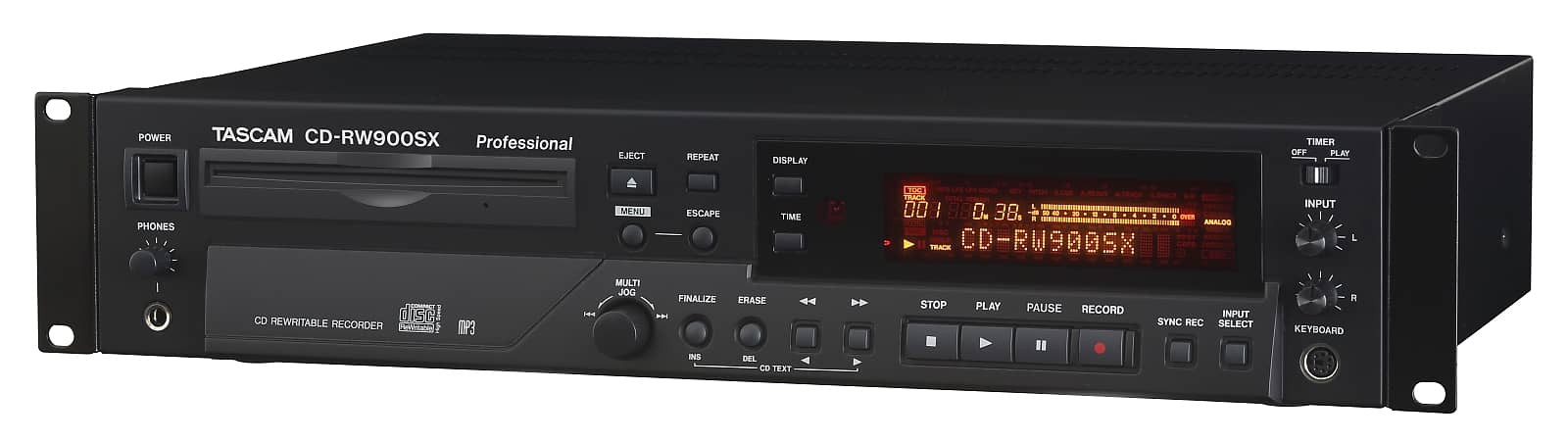Galerijní obrázek č.2 Stereo rekordery (stolní/rackové) TASCAM CD-RW900SX