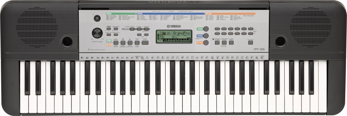 Hlavní obrázek Keyboardy bez dynamiky YAMAHA YPT-255