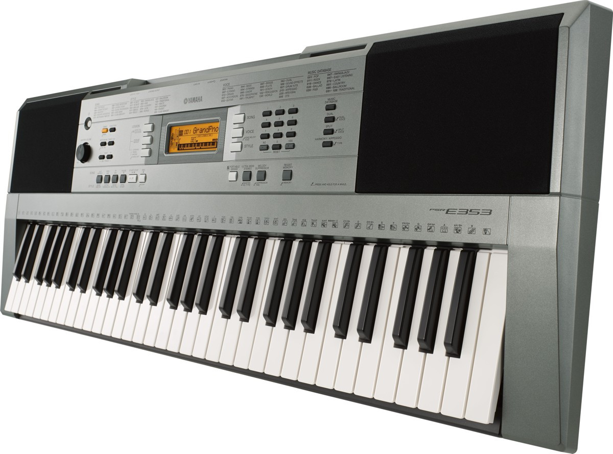 Galerijní obrázek č.2 Keyboardy s dynamikou YAMAHA PSR-E353