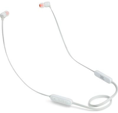 Hlavní obrázek Do uší (s kabelem) JBL T110BT WHT