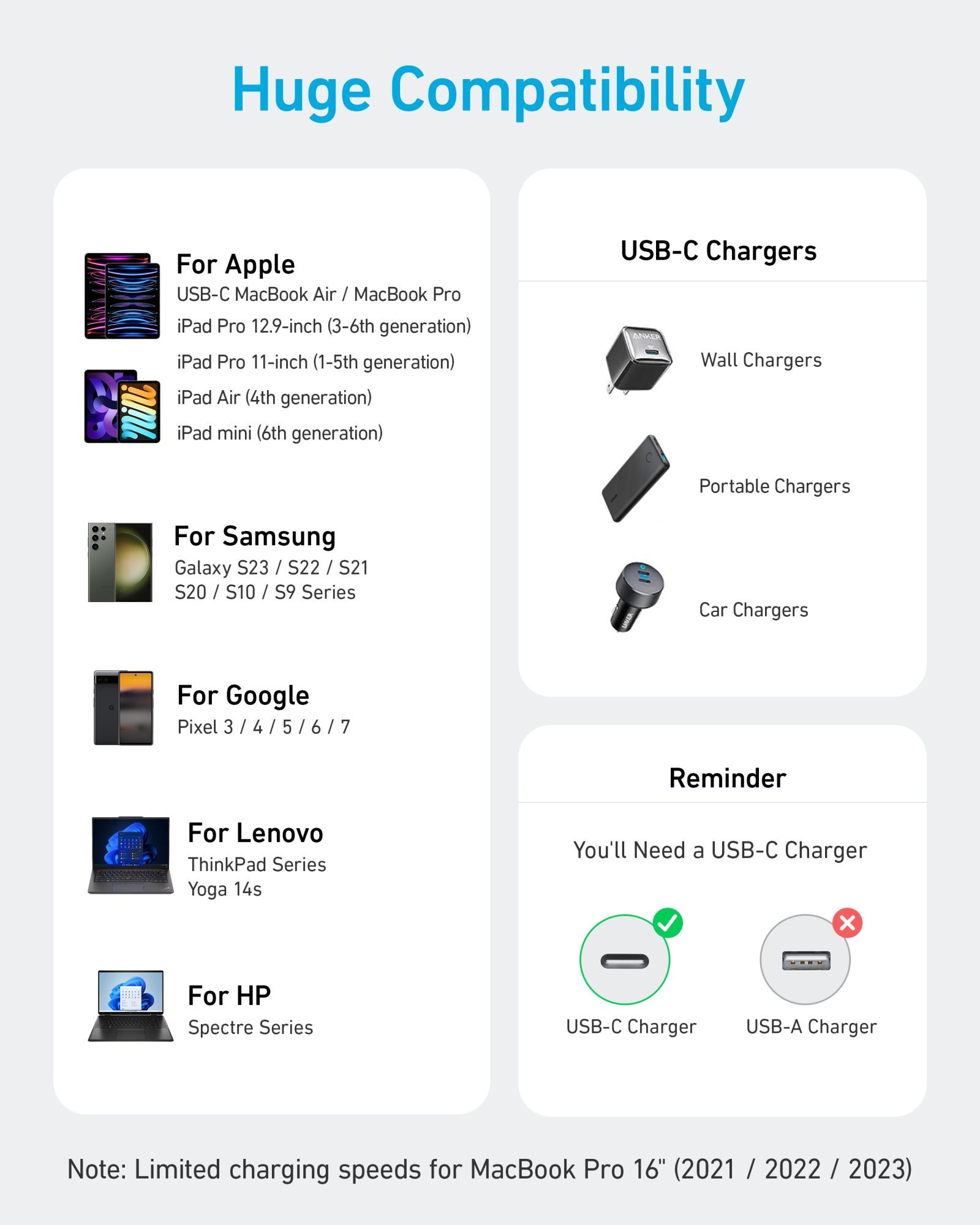 Galerijní obrázek č.5 USB kabely ANKER 310 USB-C Cable 240W - 1,8m