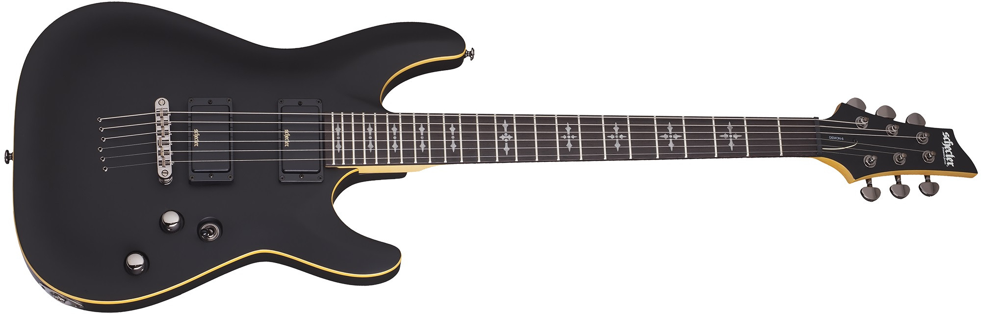 Hlavní obrázek Superstrat SCHECTER Demon-6 Aged Black Satin