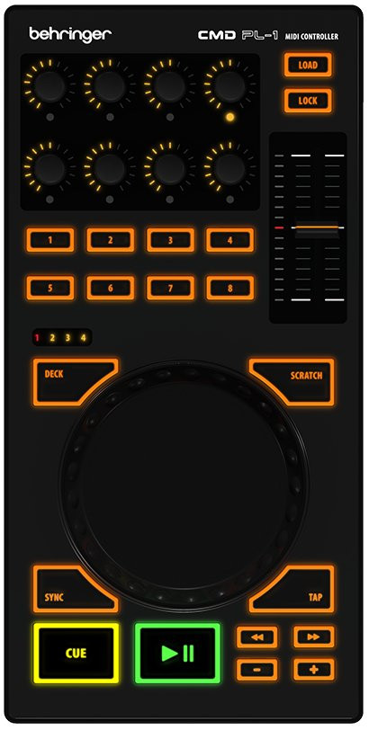 Galerijní obrázek č.3 DJ kontrolery BEHRINGER CMD PL-1