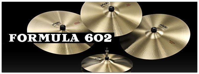 Galerijní obrázek č.1 21" - 22" PAISTE Formula 602 22Crash Thin