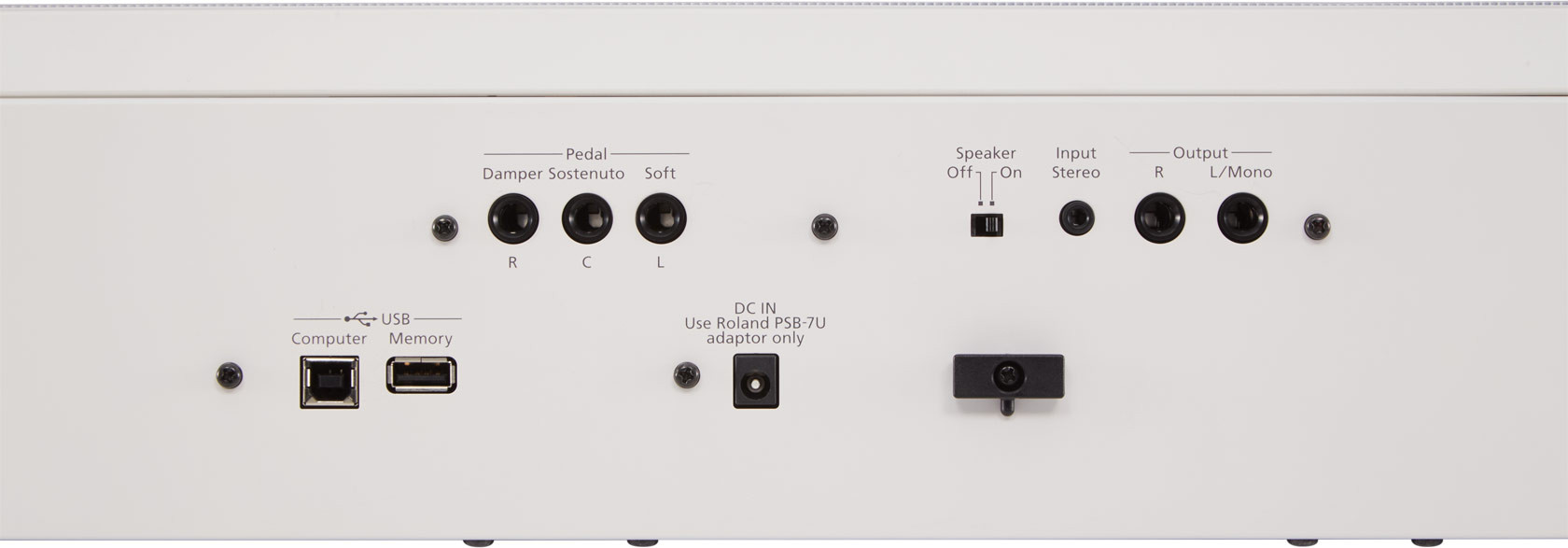 Galerijní obrázek č.6 Stage piana ROLAND FP-60 WH