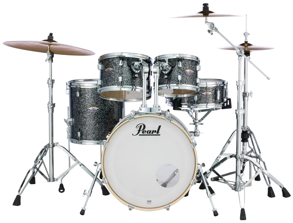 Hlavní obrázek 20“; 10“, 12“; 14“ PEARL DMPR905/C714 Decade Maple Delmar Finish - Slate Galaxy Flake