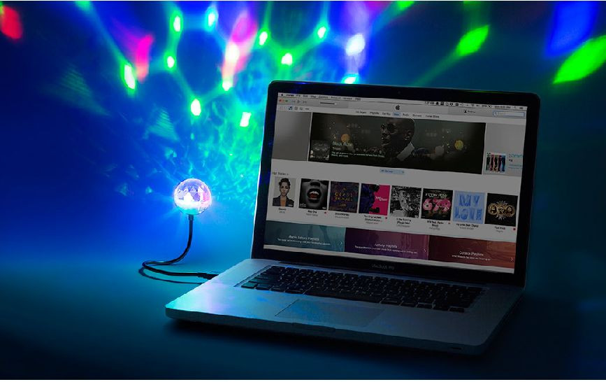 Galerijní obrázek č.2 DJ efektová světla ION Party Ball USB
