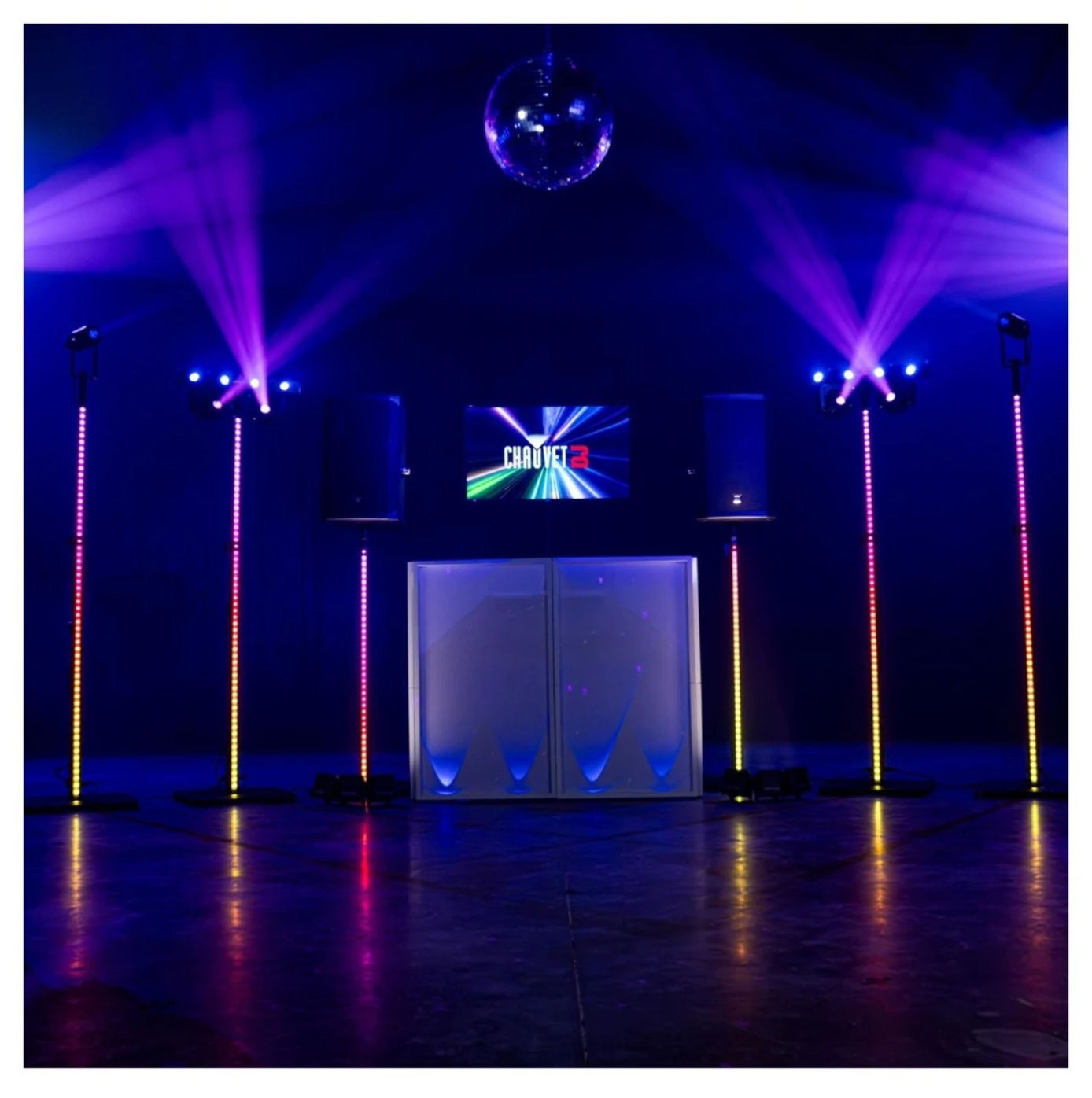 Galerijní obrázek č.4 LED RGBW (RGB+White) CHAUVET DJ FLEX Stand FX ILS WHITE