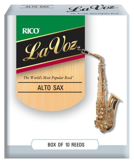 Hlavní obrázek Alt saxofon RICO RJC10MS La Voz - Alto Sax Medium Soft - 10 Box