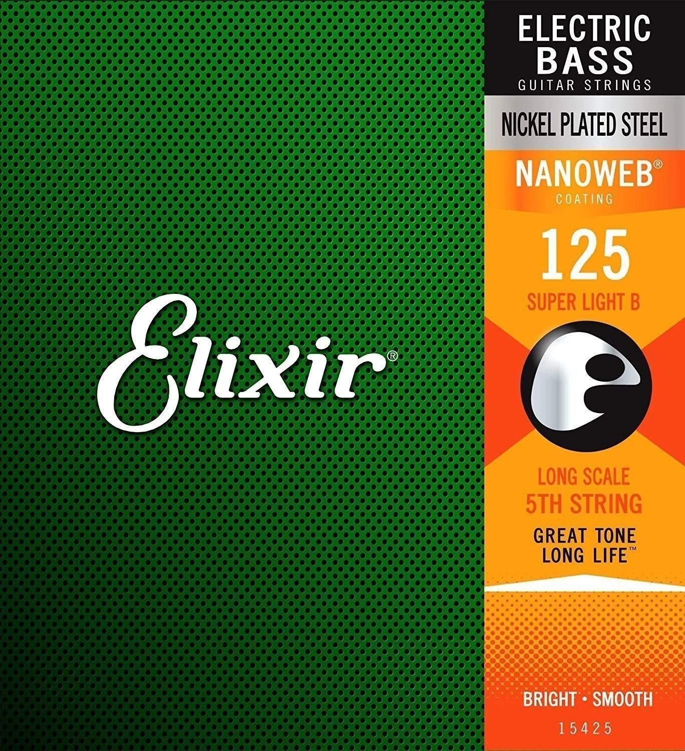 Hlavní obrázek Vícestrunné a ostatní sady pro baskytaru ELIXIR Bass Nanoweb 15425 Super Light B 125