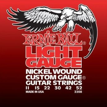 Hlavní obrázek Tvrdost .011 ERNIE BALL P02208 Light Gauge Nickel Wound - .011 - .052