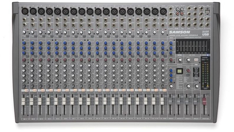 Galerijní obrázek č.1 Mixážní pulty s efektem SAMSON L2000