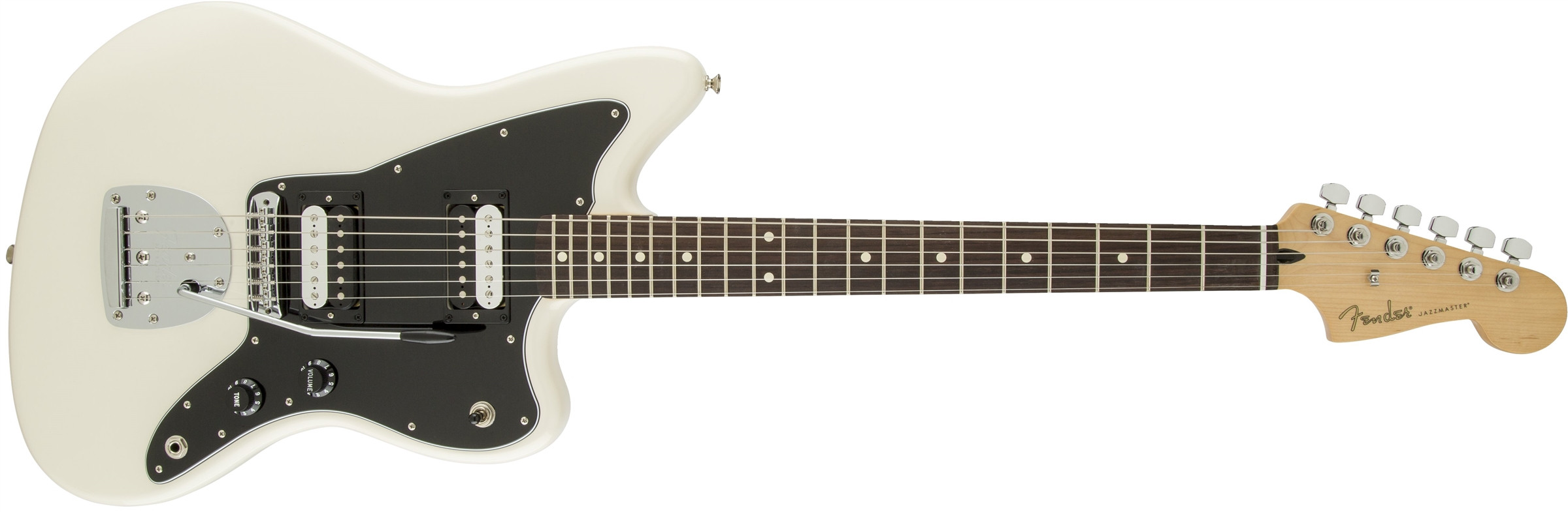 Hlavní obrázek Alternativní FENDER Standard Jazzmaster HH Olympic White Pau Ferro